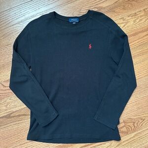 Polo Ralph Lauren Black Long Sleeve Shirt